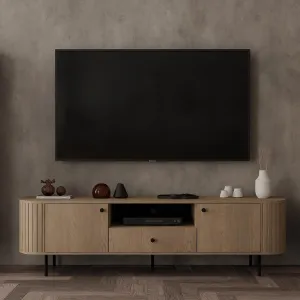 Obrazek Rtv Ovalio 321 2f 1s Dąb Cremona