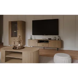 Obrazek Rtv Ovalio 321 2f 1s Dąb Cremona