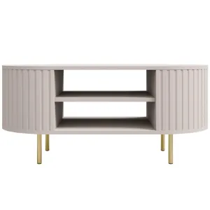 Obrazek Stolik Kawowy Ovalio 200  Beż Piaskowy