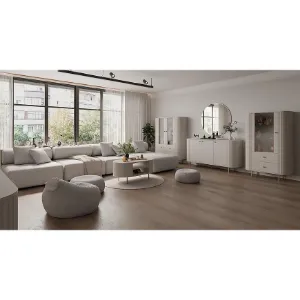 Obrazek Stolik Kawowy Ovalio 200  Beż Piaskowy