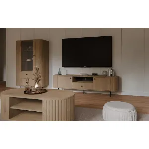 Obrazek Stolik Kawowy Ovalio 200  Dąb Cremona