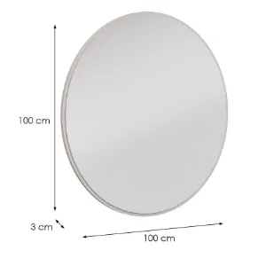 Obrazek Lustro Ovalio 701  Beż Piaskowy