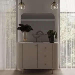 Obrazek Lustro Ovalio 702  Beż Piaskowy