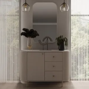 Obrazek Lustro Ovalio 702  Beż Piaskowy