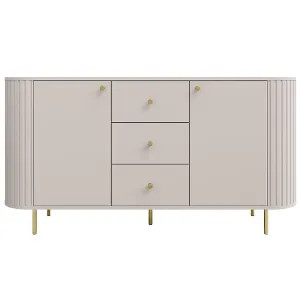 Obrazek Komoda Ovalio 823  25 3s Beż Piaskowy