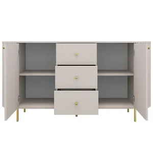 Obrazek Komoda Ovalio 823  25 3s Beż Piaskowy