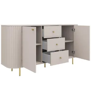 Obrazek Komoda Ovalio 823  25 3s Beż Piaskowy