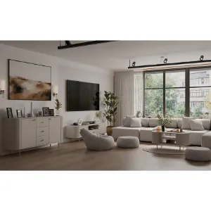 Obrazek Komoda Ovalio 823  25 3s Beż Piaskowy