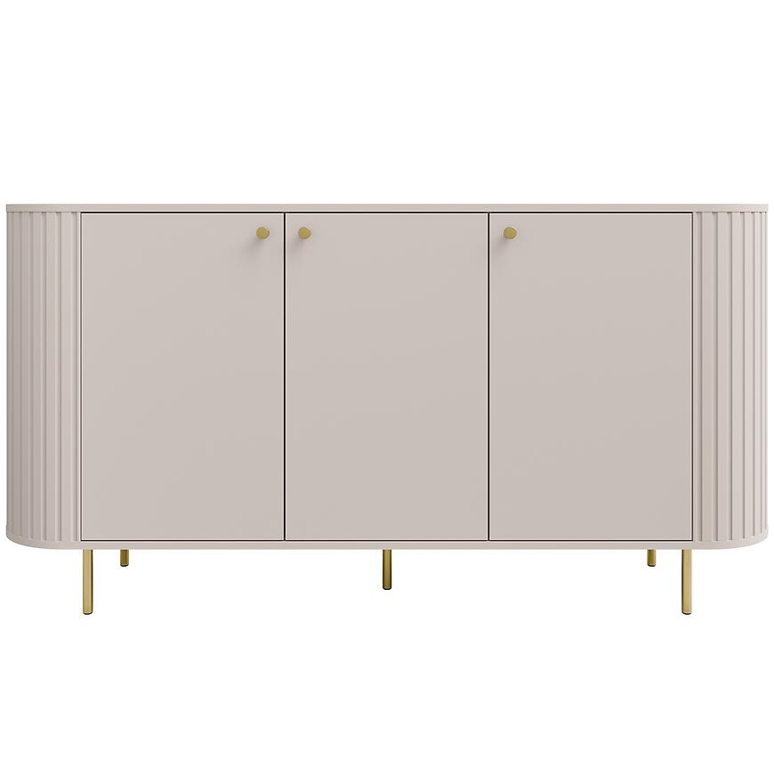 Komoda Ovalio 830 3f Beż Piaskowy