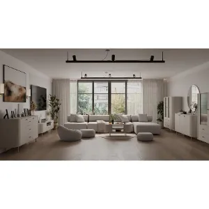 Obrazek Komoda Ovalio 830  3f Beż Piaskowy