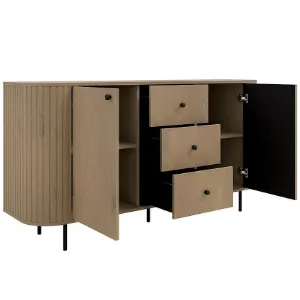 Obrazek Komoda Ovalio 823  25 3s Dąb Cremona