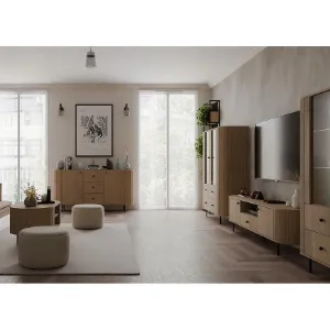 Obrazek Komoda Ovalio 823  25 3s Dąb Cremona