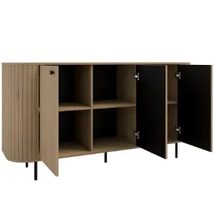 Obrazek Komoda Ovalio 830  3f Dąb Cremona