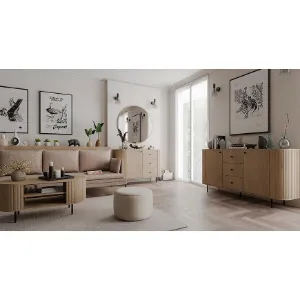 Obrazek Komoda Ovalio 830  3f Dąb Cremona