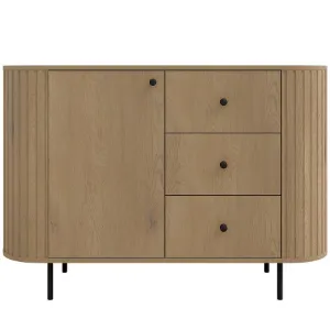 Obrazek Komoda Ovalio 813  1f 3s Dąb Cremona