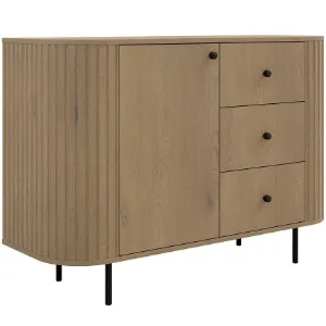 Obrazek Komoda Ovalio 813  1f 3s Dąb Cremona