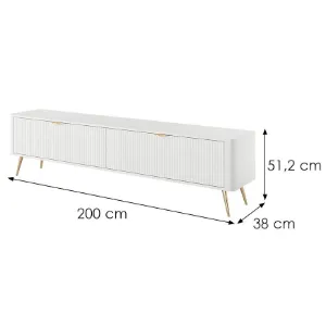 Obrazek Szafka Rtv Lante Rtv E 200 2d D3s Biały