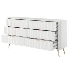 Obrazek Komoda Lante  B 163 6s Biały