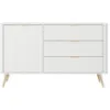 Obrazek Komoda Lante  D 138 D3s Biały