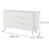 Obrazek Komoda Lante  D 138 D3s Biały