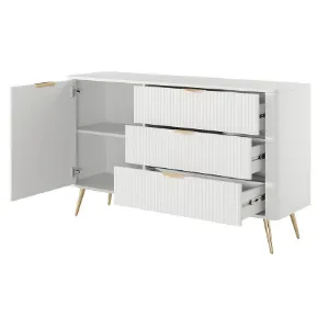 Obrazek Komoda Lante  D 138 D3s Biały