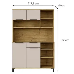 Obrazek Buffet Linda Cashmere 120 (SOLEA)