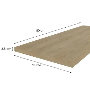 Obrazek Blat Dąb Cremona 80cm/38mm