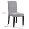 Obrazek Krzesło Lucien mini 12660 szare