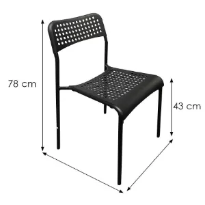 Obrazek Krzesło Valo 12528 czarne