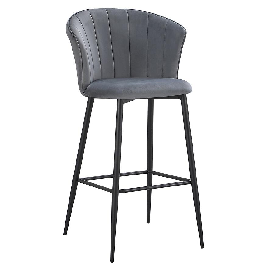 Stołek barowy Rumi 12635 szary