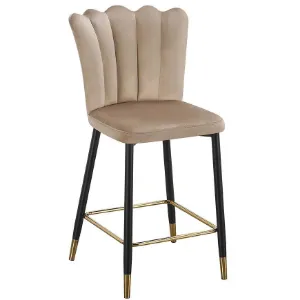 Obrazek Stołek barowy Valen 12636 bezowy