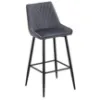 Obrazek Stołek barowy Melo 12637 szary