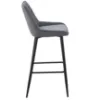 Obrazek Stołek barowy Melo 12637 szary