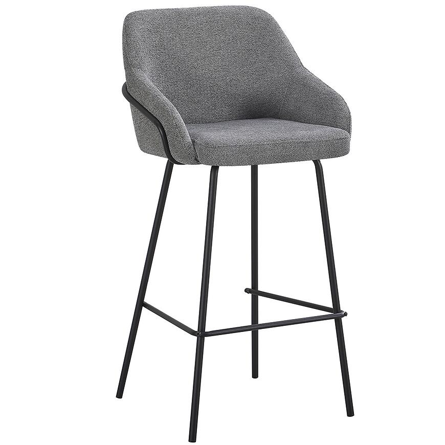 Stołek barowy Kyra 12639 szary