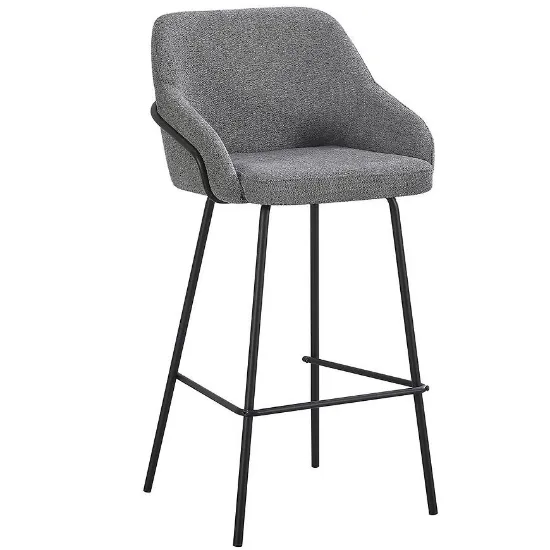 Obrazek Stołek barowy Kyra 12639 szary