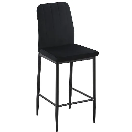 Obrazek Stołek barowy Evin 12641 czarny