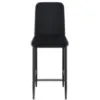 Obrazek Stołek barowy Evin 12641 czarny