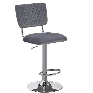 Obrazek Stołek barowy Ivora 12644 szary