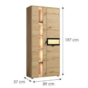 Obrazek Witryna Evolution  Wysoka Ev/2 Artisan /WOOD