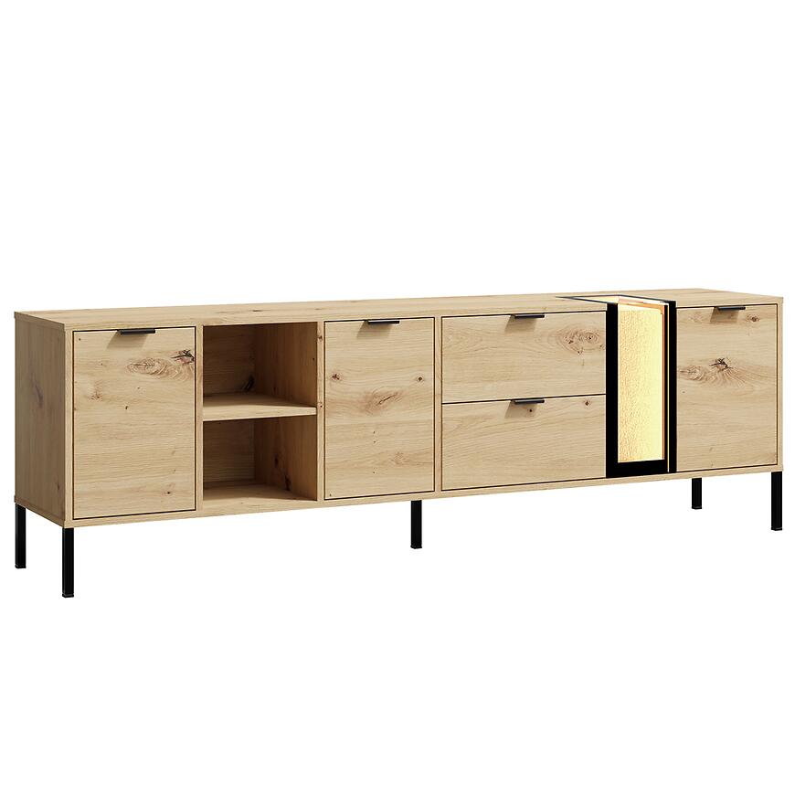 Szafka Rtv Evolution Długa Ev/4a Artisan /WOOD