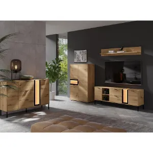 Obrazek Szafka Rtv Evolution  Długa Ev/4a Artisan /WOOD