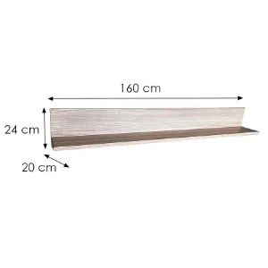 Obrazek Półka Oslo  Długa Os/6 Riva