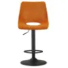 Obrazek Stołek barowy Olen 12648 pomarańczowy