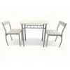 Obrazek Zestaw stół i krzesła Tivoli 1+2 sonoma/szary