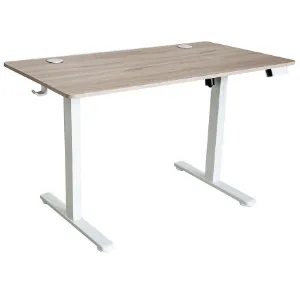 Obrazek Biurko elektyczne Seville 12531 sonoma/białe