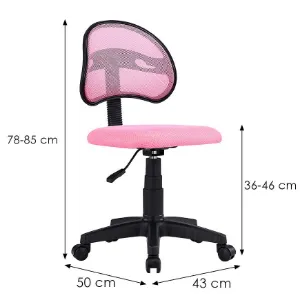 Obrazek Krzesło obrotowe dziecięce  Orbi 12537 różowe