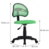 Obrazek Krzesło obrotowe dziecięce  Orbi 12538 zielone