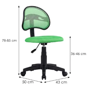 Obrazek Krzesło obrotowe dziecięce  Orbi 12538 zielone