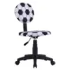 Obrazek Krzesło obrotowe dziecięce  Zyra 12541 białe/czarne