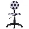 Obrazek Krzesło obrotowe dziecięce  Zyra 12541 białe/czarne
